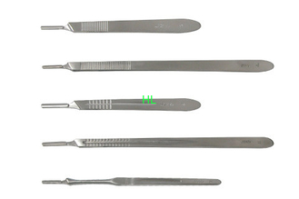 Chine Scalpel chirurgical médical jetable de chirurgie d'équipement avec la poignée de plastique/acier inoxydable fournisseur