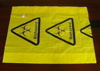 Chine Les sacs de Biohazard de thermocollage de plastique polyéthylène répondent à des normes de FDA et d'UE fournisseur