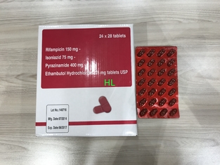 Chine Rifampicin et comprimés d'isoniazide médecines 150MG + 75MG antituberculeuses fournisseur
