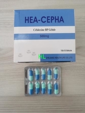 Chine Cephalexin capsule 250MG 500MG BP/médecines antibiotiques d'USP fournisseur