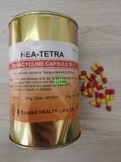 Chine Le HCL de tétracycline capsule 250MG 500MG BP/médecines antibiotiques d'USP fournisseur