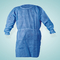 SMS non-tissé/robes médicales jetables de pp + de PE/manteau patient S M L XL isolement chirurgical fournisseur