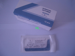 Chine Aiguille chirurgicale 75cm de suture de polypropylène en nylon non absorbable de monofilament fournisseur