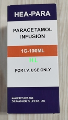 Chine Injection de paracétamol 1 g / 100 ml fournisseur