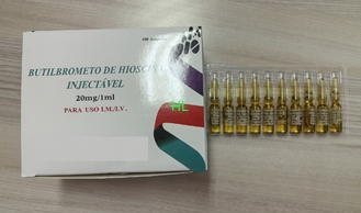 Chine Médecines 20MG/2ML antispasmodiques d'injection de butylbromide de Hyoscine fournisseur