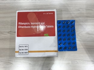 Chine Rifampicin + isoniazide + comprimé d'Ethambutol 150MG + 75MG + 275MG anti- tuberculeux fournisseur