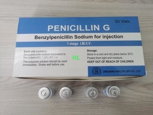 Chine Sodium benzylique de pénicilline pour le méga de l'injection 1/5 drogues antibiotiques méga fournisseur